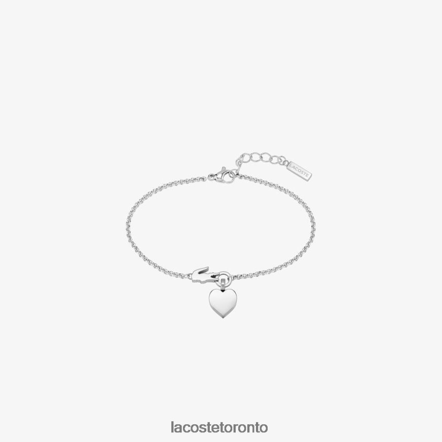 Jewelry Lacoste Love My Croc Bracelet Silver Women Z60BPR2908